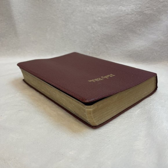 Holy Bible King James Dictionary Concordance Holman Red Letter Version Burgundy - Picture 4 of 12